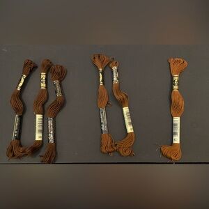 Brown Embroidery Floss Thread Skein - Multipurpose Crafting New